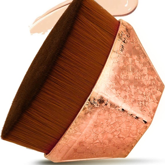 Rose Gold Kabuki Brush & travel set - Picture 1 of 4